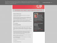 vedische-astrologie.blogspot.com Webseite Vorschau