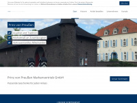 prinzvonpreussen.com Webseite Vorschau