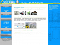waltinger.net Webseite Vorschau