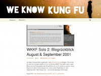 weknowkungfu.net Webseite Vorschau