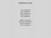 widmanns.net Webseite Vorschau