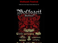 wolfszeit-festival.net Webseite Vorschau