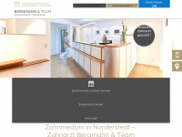 zahnarzt-norderstedt.net Webseite Vorschau