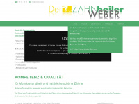 zahnheiler.net Webseite Vorschau