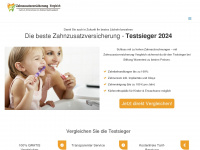 zahnzusatzversicherung-vergleich.net Webseite Vorschau