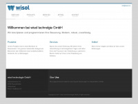 wisol.ch Webseite Vorschau
