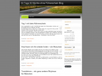 30tageohnelappen.wordpress.com Webseite Vorschau
