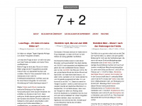 7plus2.wordpress.com Webseite Vorschau