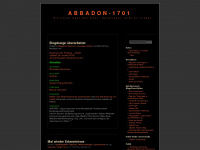 abbadon1701.wordpress.com Webseite Vorschau