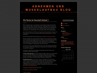 abnehmenundmuskelaufbau.wordpress.com Webseite Vorschau