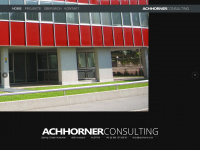 achhorner.com Webseite Vorschau