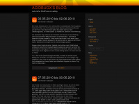 acidbugx.wordpress.com Webseite Vorschau