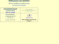 adoedv.com Webseite Vorschau