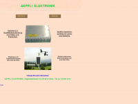 aeppli-elektronik.com Webseite Vorschau