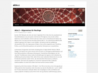 aktex66.wordpress.com Webseite Vorschau