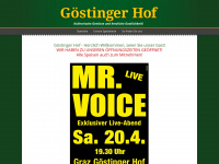 goestingerhof.at Webseite Vorschau