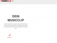 mymusicclip.ch Webseite Vorschau