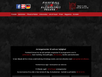 paintballdeluxe.dk Webseite Vorschau