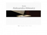 aleksandra-ablewicz.com Webseite Vorschau
