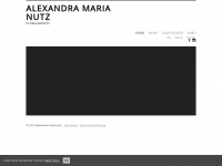 alexandra-maria-nutz.com Webseite Vorschau