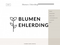 blumen-ehlerding.de Webseite Vorschau
