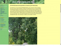 pro-plaenterwald.de Webseite Vorschau