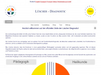 luscher-color.com Webseite Vorschau