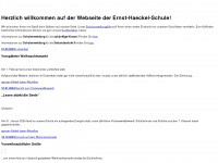 haeckel-oberschule.de Webseite Vorschau