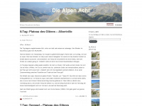 alpenacht.wordpress.com Webseite Vorschau