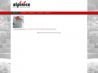 alpinice.com Webseite Vorschau