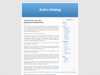 andi47.wordpress.com Webseite Vorschau