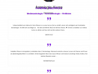 andrea-buchholz.com Webseite Vorschau