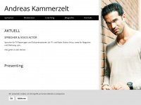 andreas-kammerzelt.com Webseite Vorschau