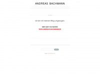 andreasbachmann.wordpress.com Webseite Vorschau