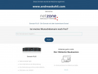 andreaskohli.com Webseite Vorschau