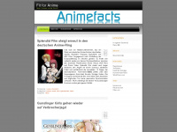 animefacts.wordpress.com Webseite Vorschau