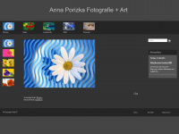 anna-porizka.com Webseite Vorschau