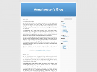 annahaecker.wordpress.com Thumbnail