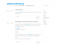 ansatzflensburg.wordpress.com Webseite Vorschau