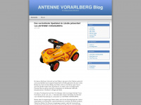 antennevorarlberg.wordpress.com Webseite Vorschau