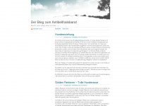 antibellhalsband.wordpress.com Webseite Vorschau