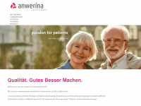 anwerina.com Webseite Vorschau