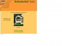 arkadenhofkurtz.com Webseite Vorschau
