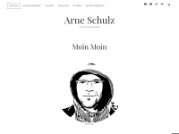 arne-schulz.com Webseite Vorschau