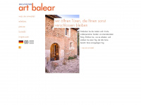 art-balear.com Webseite Vorschau