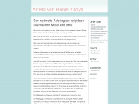 artikelvonharunyahya.wordpress.com Webseite Vorschau