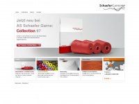 as-schaefer-garne.com Webseite Vorschau
