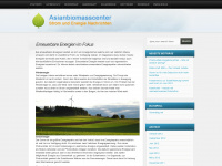 asianbiomasscenter.org Webseite Vorschau