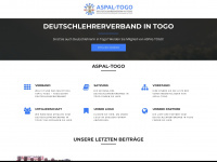 aspal-togo.org Webseite Vorschau