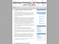 austrianfootballontelevision.wordpress.com Webseite Vorschau